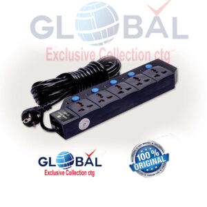 Safe Touch ST-512 5Port with Switch Multiplug-15 Feet Cable