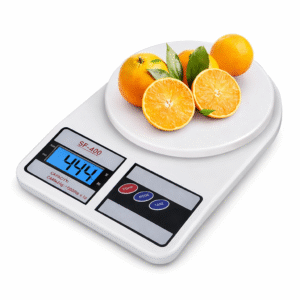 Kitchen Scale Digital Kitchen Weighing Machine Multipurpose Electronic Weight Scale with Backlit LCD Display for Measuring Food, Cake, Vegetable, Fruit Weighing Scale 1gm to 10kg Electronic