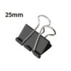 Diamond Binder Clips 25mm 1'' One Dozen Pack