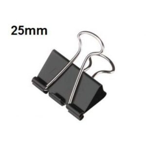 Diamond Binder Clips 25mm 1'' One Dozen Pack
